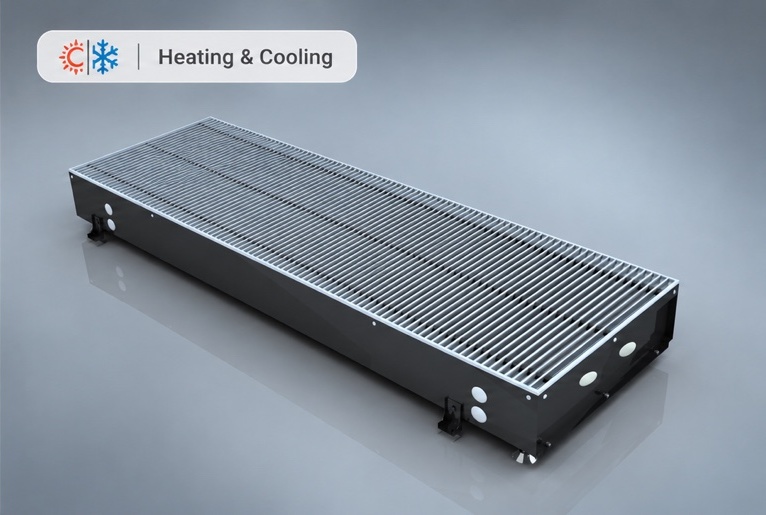Floor Convector — Heating and Cooling