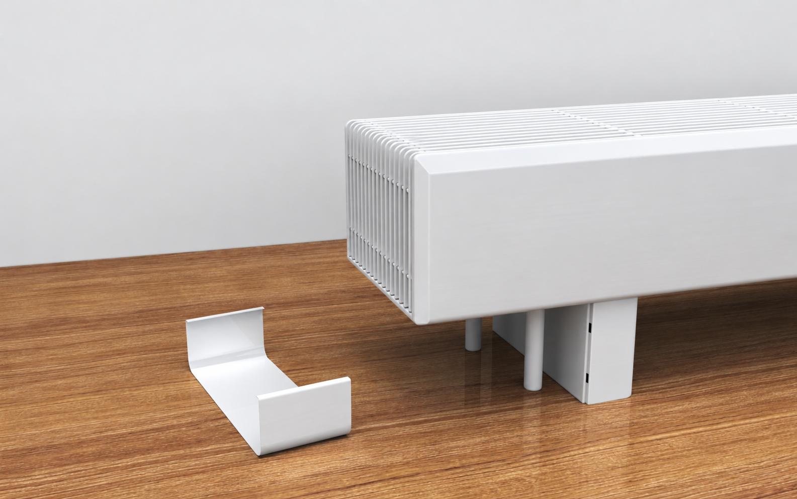 Concealed piping and rounded, sharp-free edges for a sleek, decorative look.